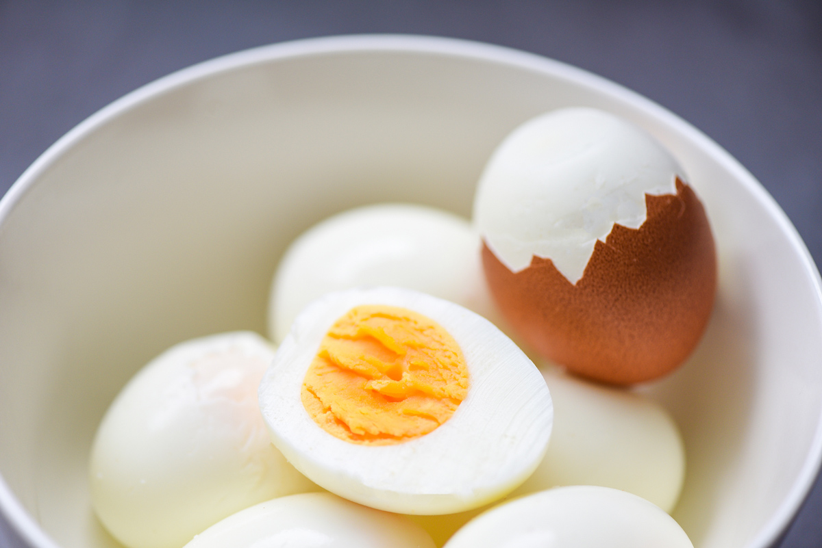 cómo preparar un huevo duro