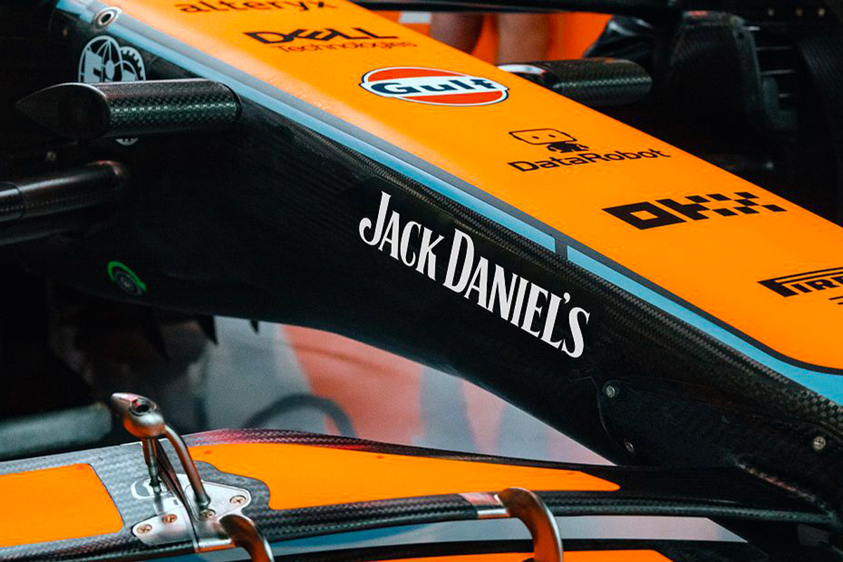 Jack Daniel's McLaren Racing Botella Edición Limitada
