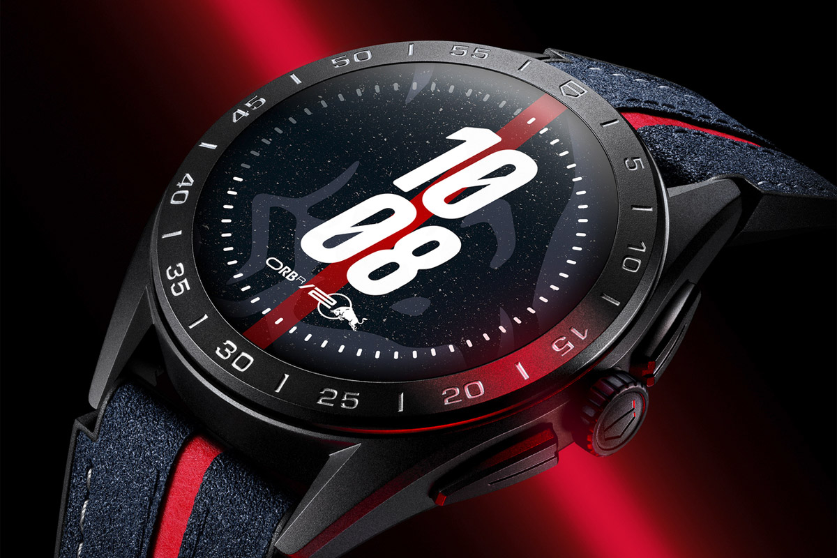 nuevo tag heuer connected oracle red bull racing edition