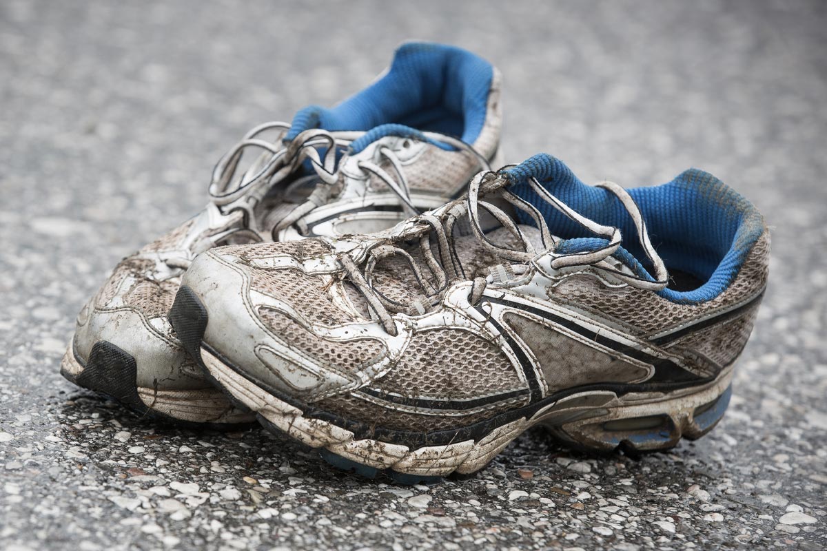 tenis para correr viejos