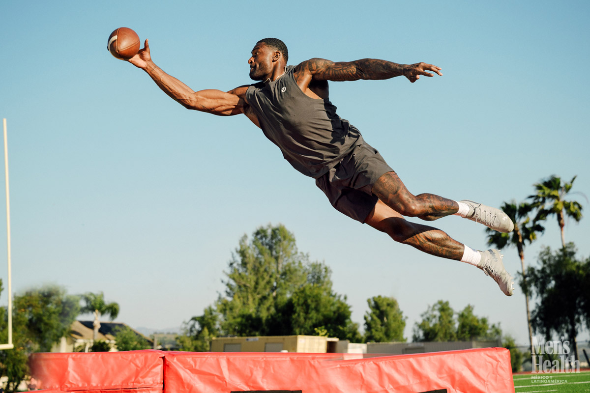 dk metcalf entrenando