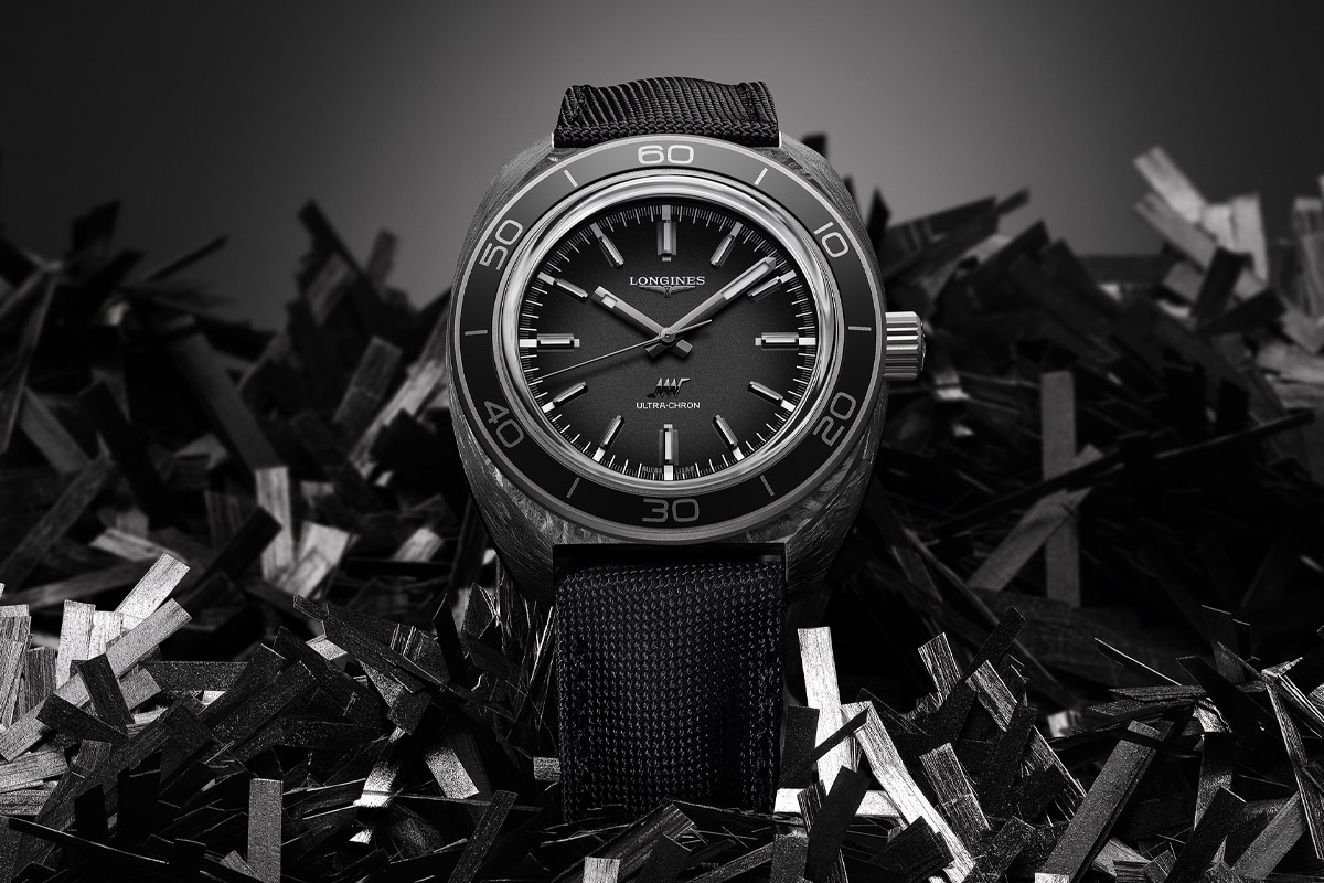 nuevo longines ultra chron carbon