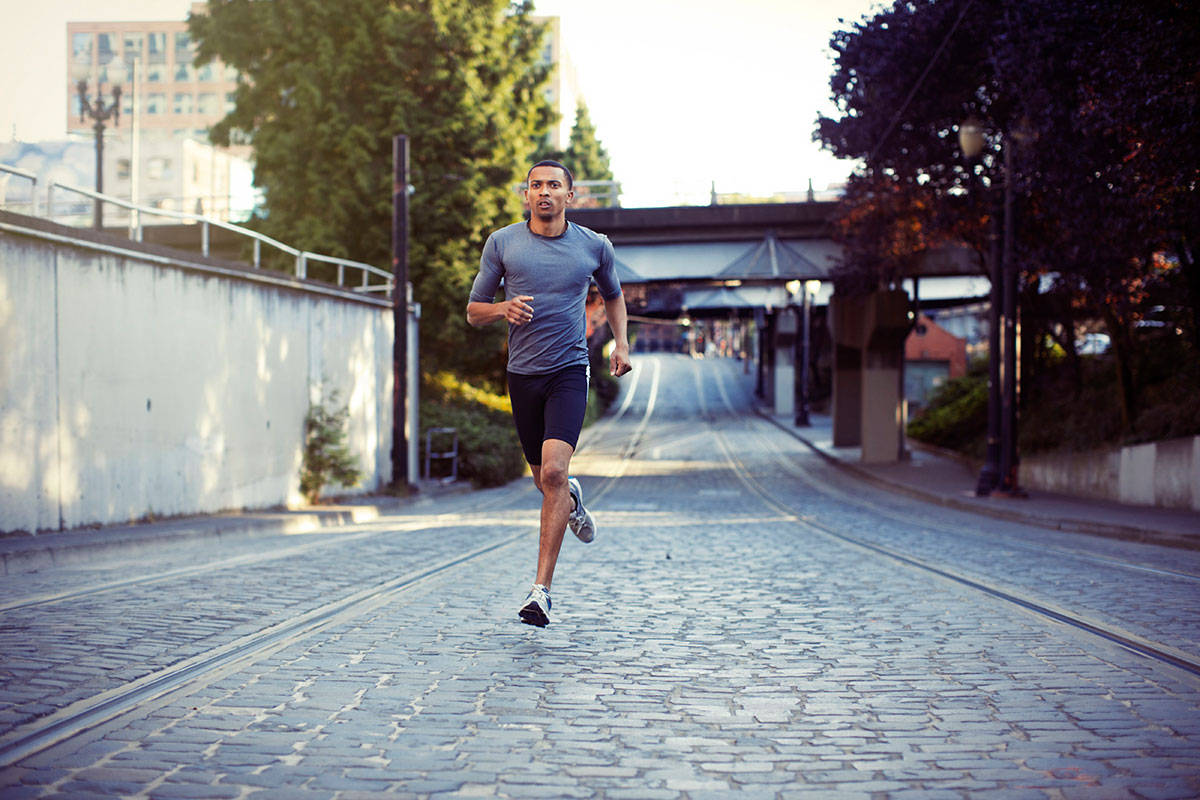 hombre corriendo