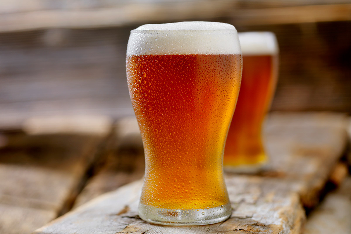 vasos de cerveza