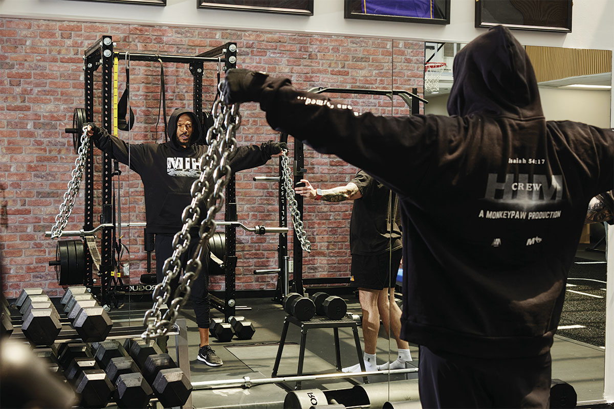 marlon wayans entrenando