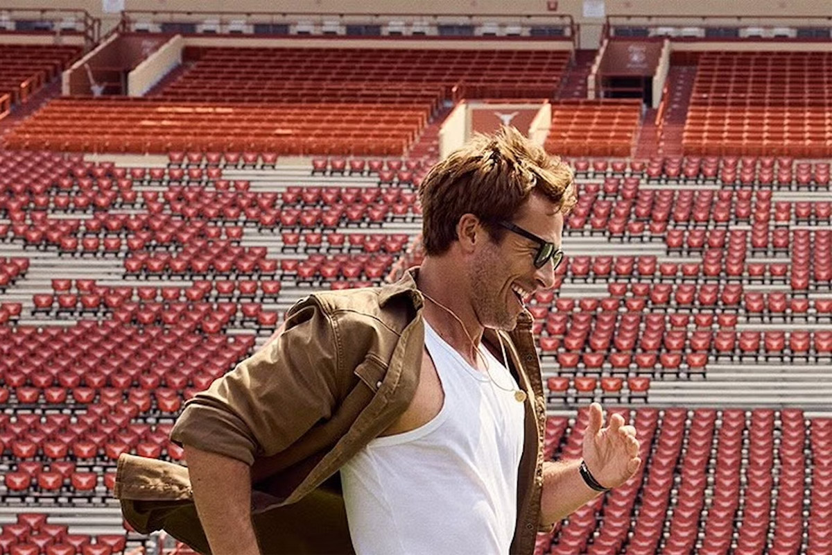 glen powell running man