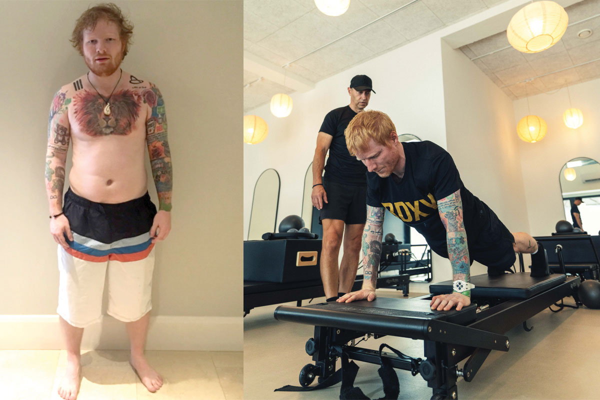 ed sheeran antes y después