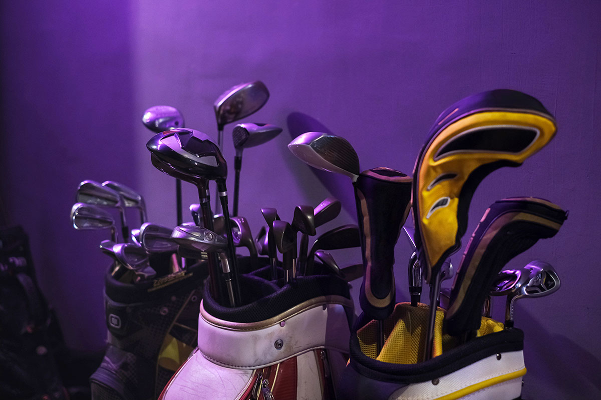 set de palos de golf
