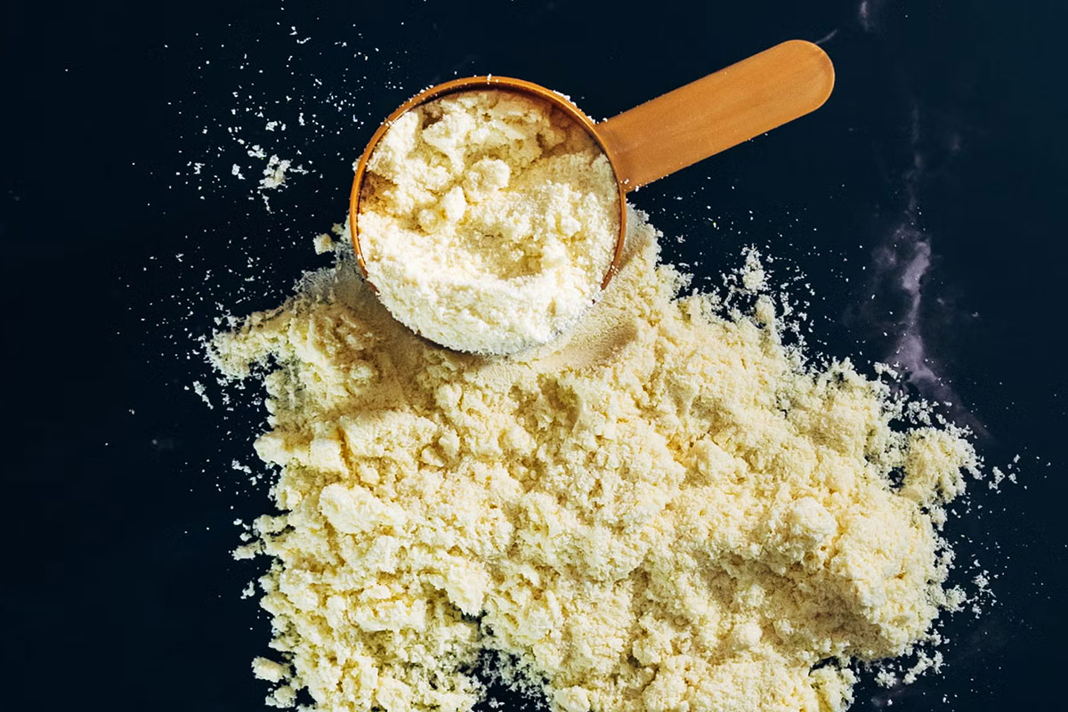 scoop de proteína