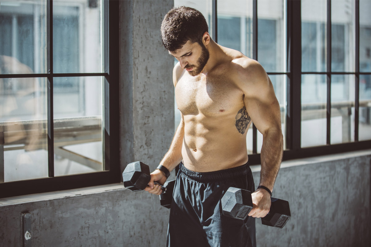 hombre haciendo ejercicio