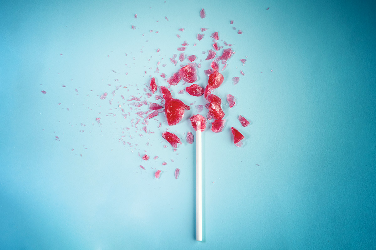 imagen de paleta rota